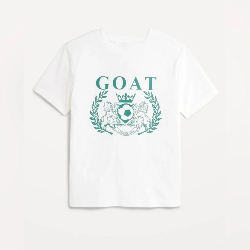 Kids White T-Shirt-will fit a Junior Small